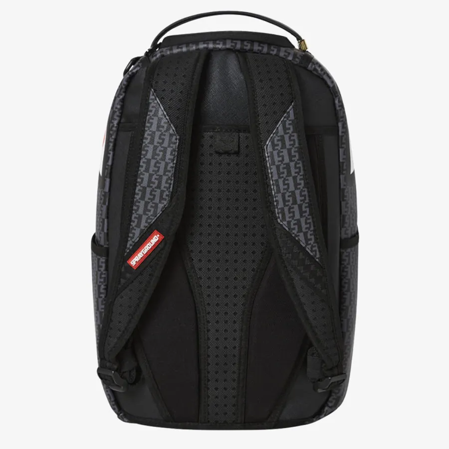 Sprayground Ranac MONEY CHECK GREY DLX BACKPACK 