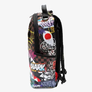 Sprayground Ranac TAGGED UP SHARKS IN PARIS BACKPACK 