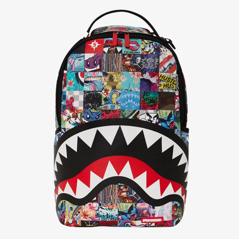 Sprayground Ranac CHECKERED IMAGINATION DLXSV BACKPACK 