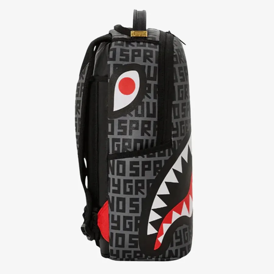 Sprayground Ranac SPLIT INFINITY CHECK IN GREY BACKPACK 
