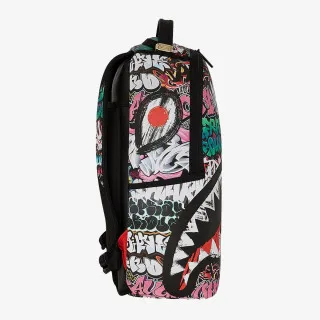 Sprayground Ranac SPLIT CYBERSHARK DLXSV BACKPACK 