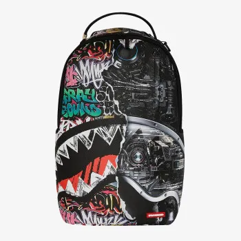 Sprayground Ranac SPLIT CYBERSHARK DLXSV BACKPACK 