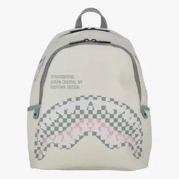 Sprayground Ranac CREAM CHECK SHARK CENTRAL SAVAGE 