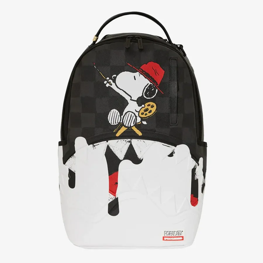Sprayground Ranac SNOOPY PAINTING SHARK DLXSV BACKPACK 