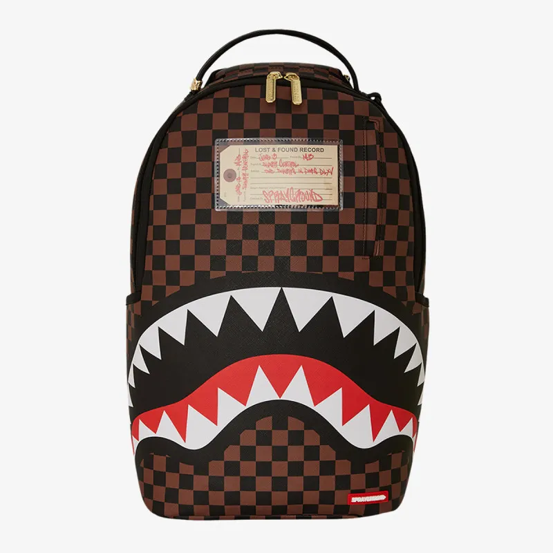 Sprayground Ranac SHARKS IN PARIS LOST & FOUND BACKPACK 