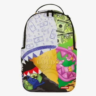 Sprayground Ranac MEAN MONEY COLLAGE BACKPACK 