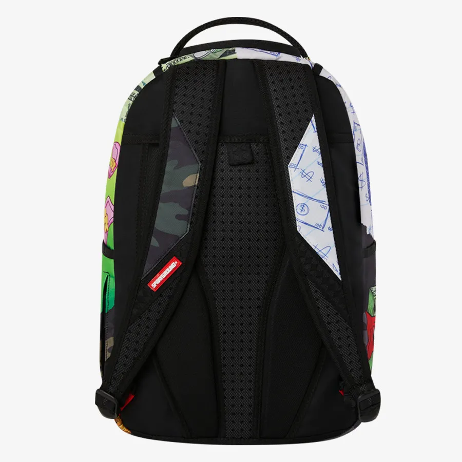 Sprayground Ranac MEAN MONEY COLLAGE BACKPACK 