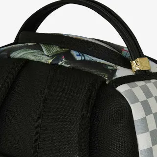 Sprayground Ranac CREAM CHECK FULL OF CASH BACKPACK 