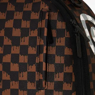 Sprayground Ranac SHARKS IN PARIS WTF BUBBLY BLACK CHECK B 