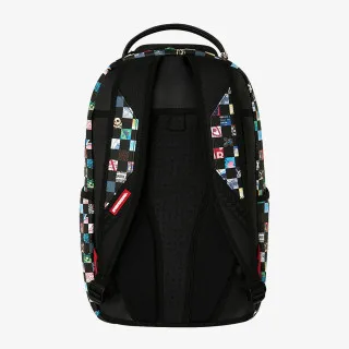 Sprayground Ranac CRAZY CHECK BACKPACK 