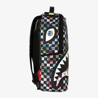 Sprayground Ranac CRAZY CHECK BACKPACK 