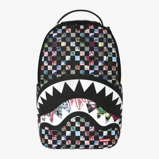 Sprayground Ranac CRAZY CHECK BACKPACK 
