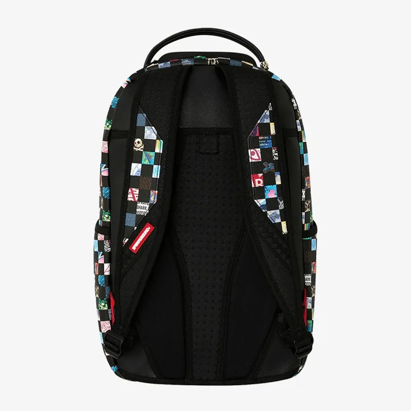 Sprayground Ranac CRAZY CHECK BACKPACK 