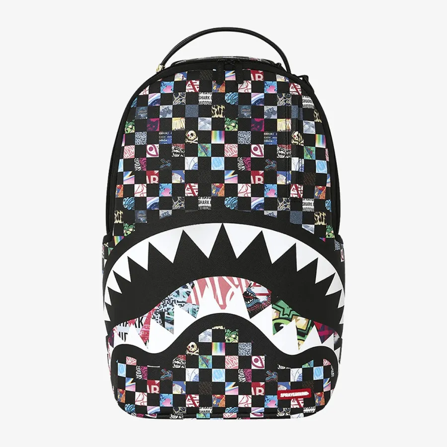 Sprayground Ranac CRAZY CHECK BACKPACK 