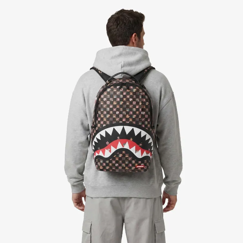 Sprayground Ranac PEEKING CHARACTERS REMIX BACKPACK 