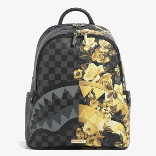 Sprayground Ranac GOLD FLORAL REMIX SAVAGE BACKPACK 
