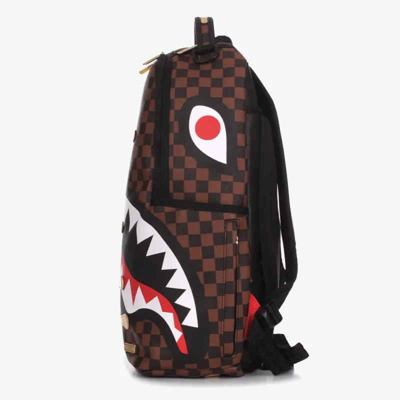 Sprayground Ranac SHARKS IN PARIS GOLD DRIP BACKPACK 