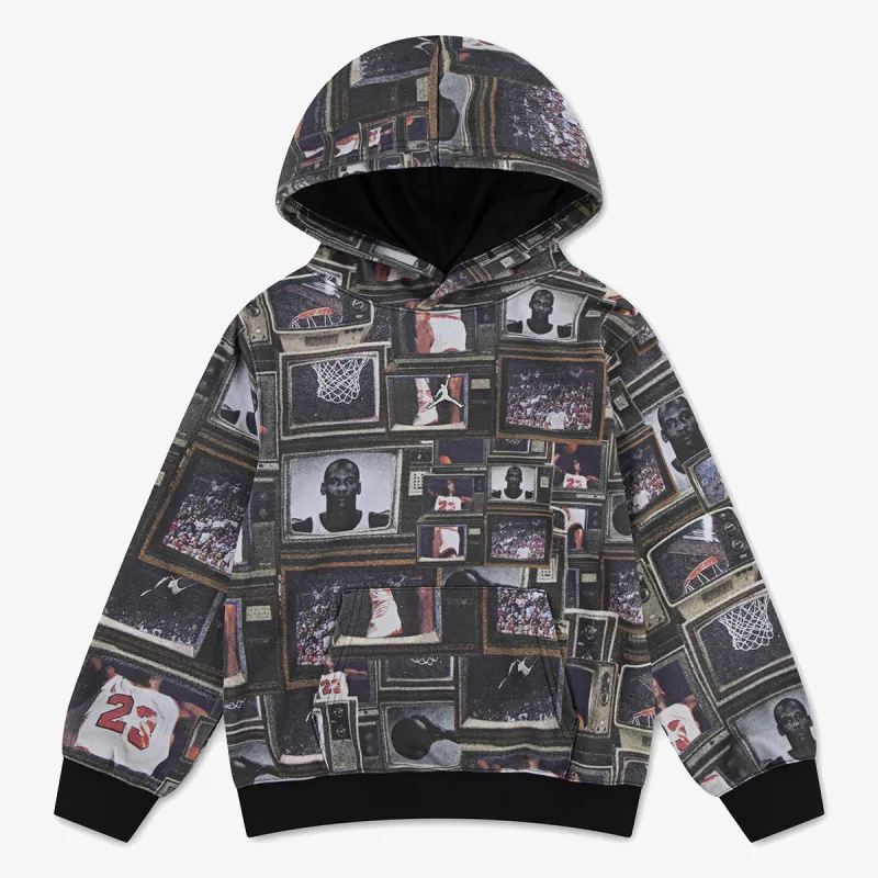 Nike Dukserica JDB MJ BRKLYN AOP FT PO 