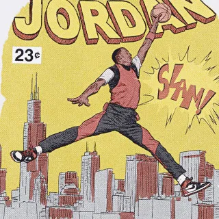 Nike Majica JDB COMIC SLAM 