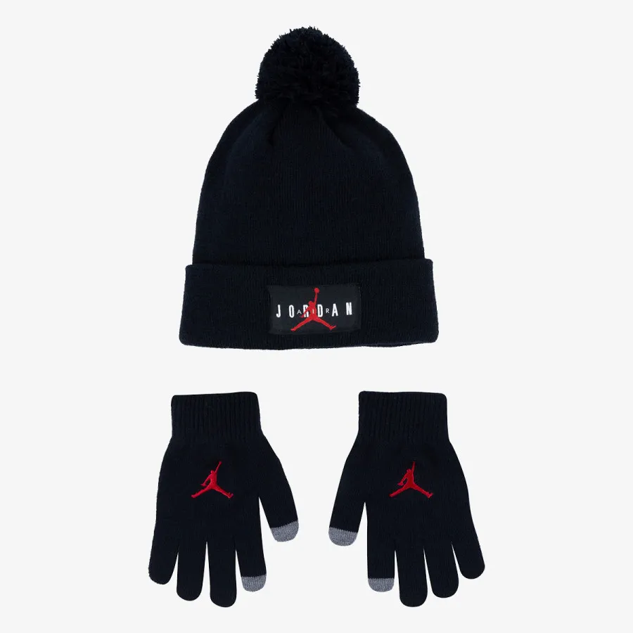 NIKE Set JORDAN  JAN HBR POM BEANIE SET 