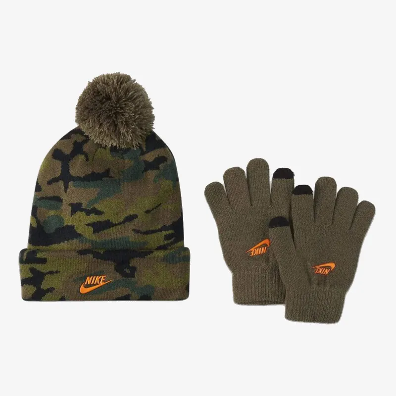 Nike Set NAN CAMO FUTURA BEANIE GLV SET 