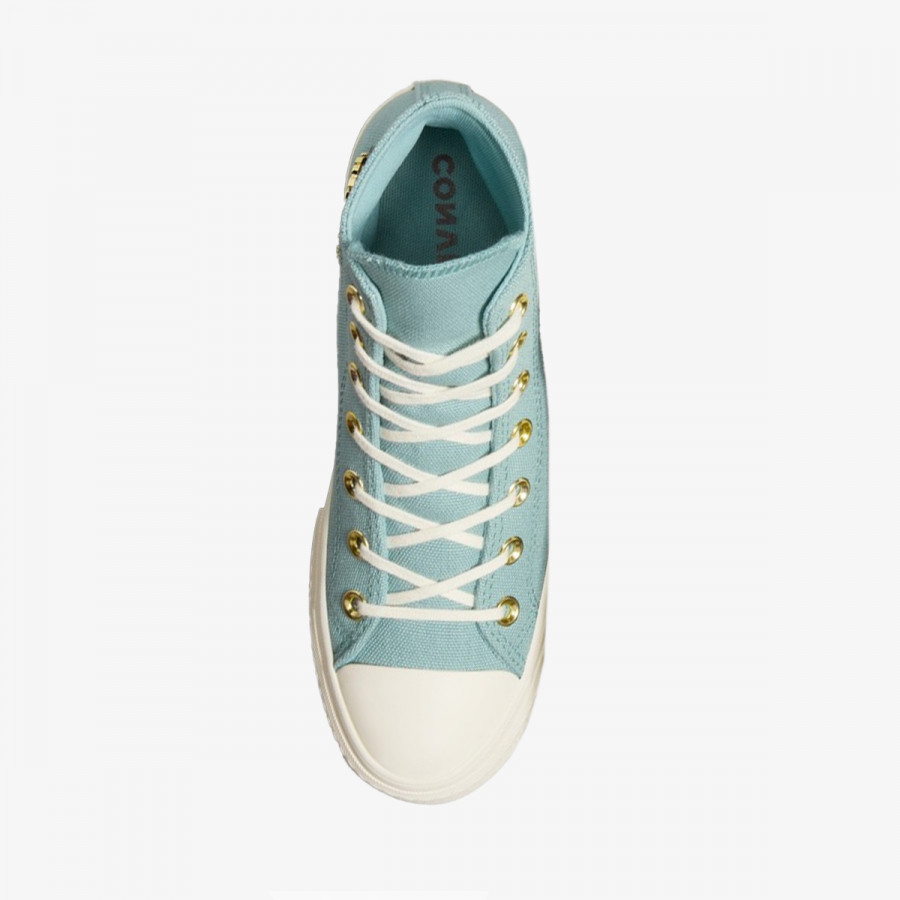 Converse Patike CHUCK TAYLOR ALL STAR LIFT PLATFORM GOLD 