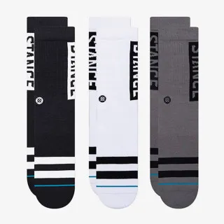 Stance Čarape A556C20OG3-BLW STANCE OG 3 PACK BLACKWHI 