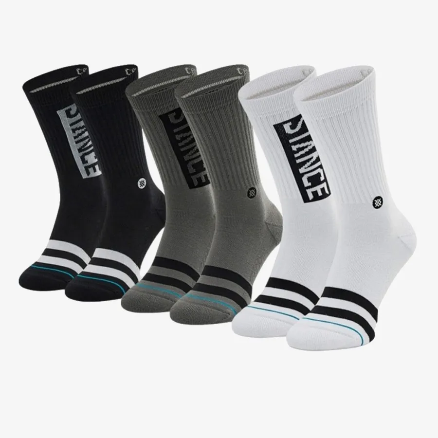 Stance Čarape A556C20OG3-BLW STANCE OG 3 PACK BLACKWHI 