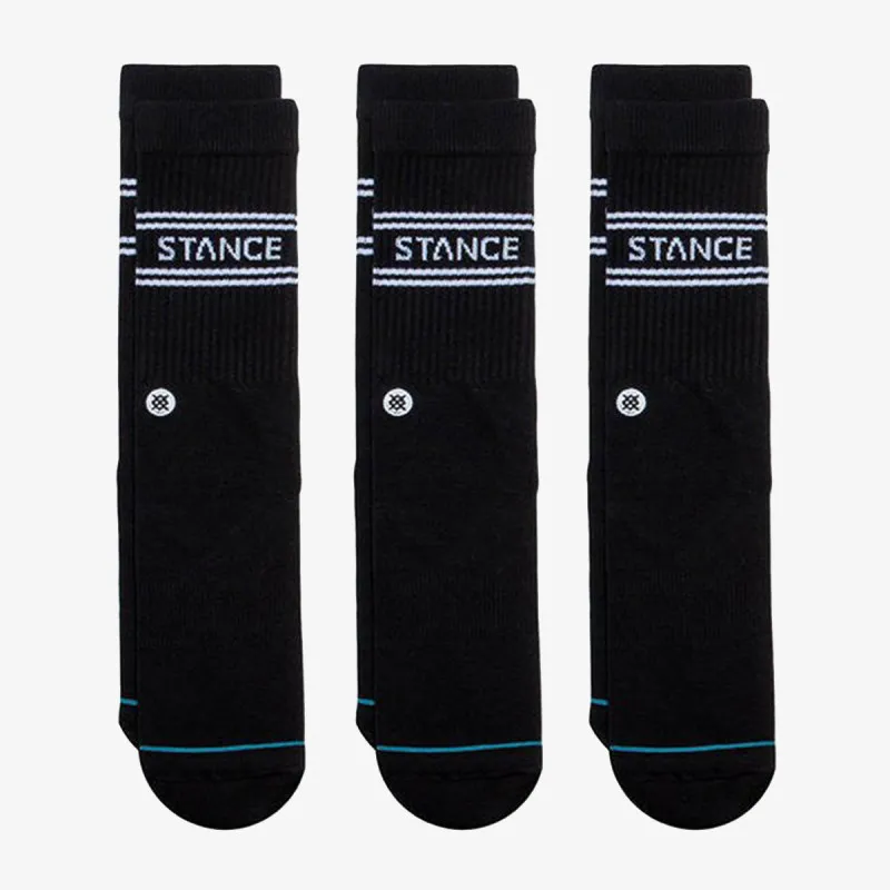 Stance Čarape A556D20SRO-BLK STANCE BASIC  3 PACK CREW 