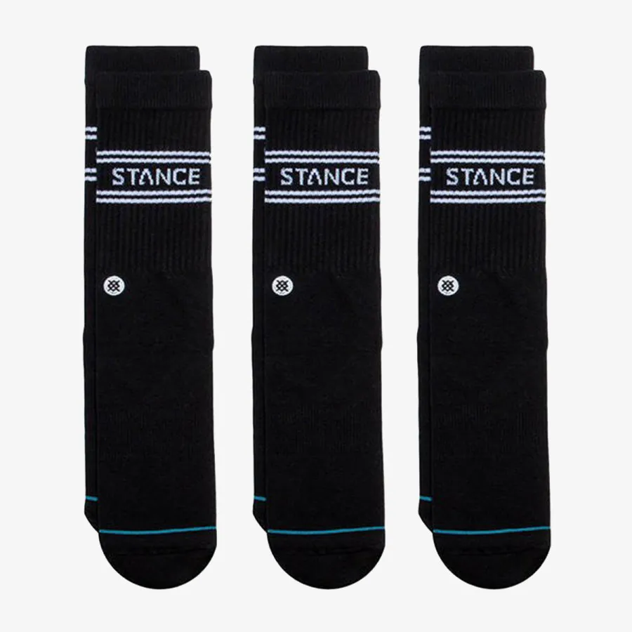 Stance Čarape A556D20SRO-BLK STANCE BASIC  3 PACK CREW 
