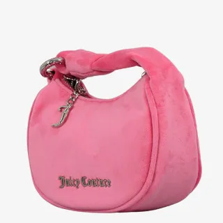 Juicy Couture Torba Blossom Micro Hobo Polyester Super Pink 