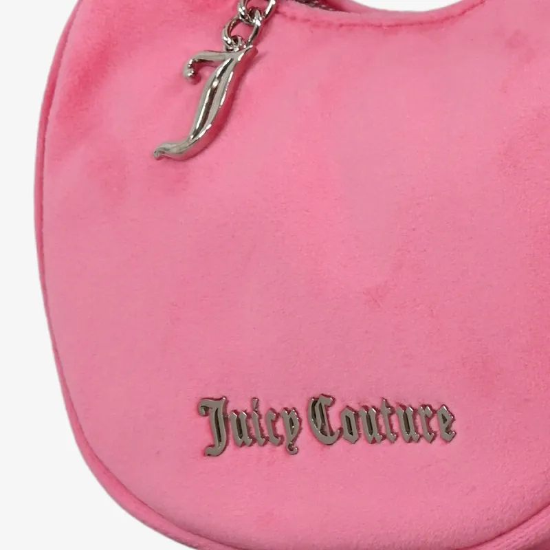 Juicy Couture Torba Blossom Micro Hobo Polyester Super Pink 