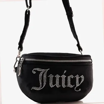 Juicy Couture Torba Kimberly Waist Bag Polyester Black 