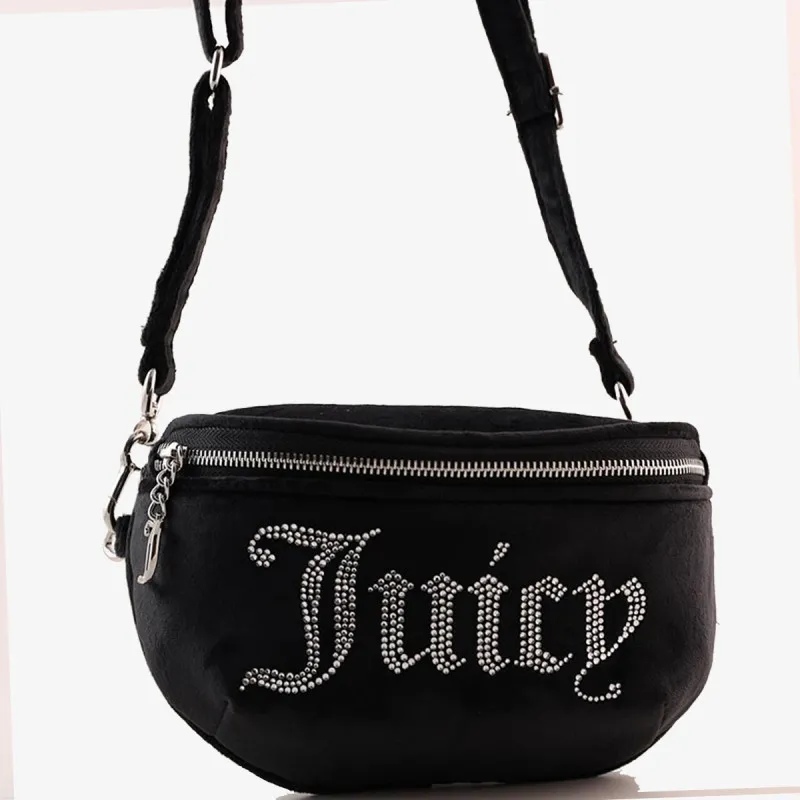 Juicy Couture Torba Kimberly Waist Bag Polyester Black 