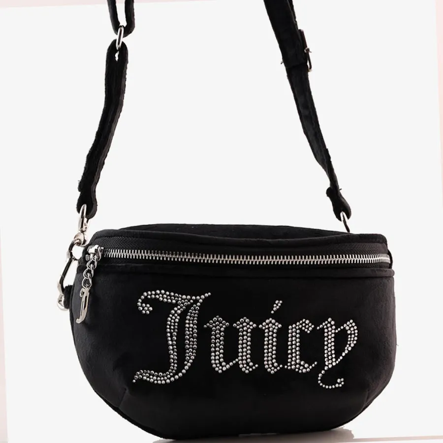 Juicy Couture Torba Kimberly Waist Bag Polyester Black 