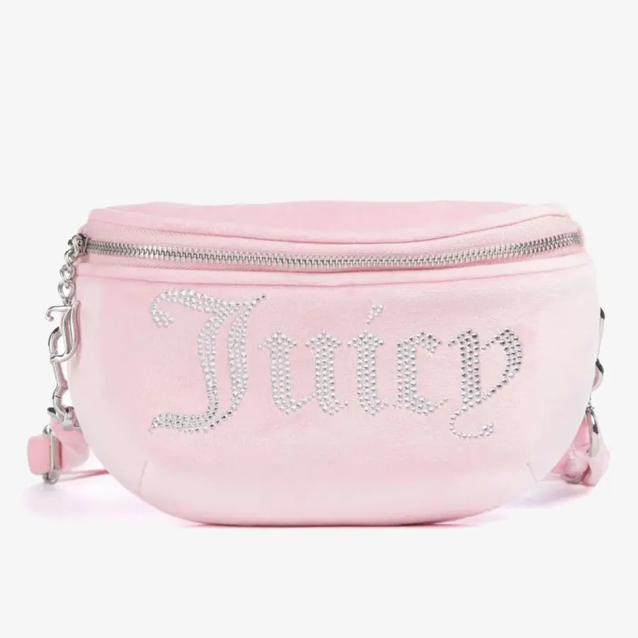 Juicy Couture Torba Kimberly Waist Bag Polyester Juicy Pink 
