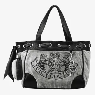 Juicy Couture Torba Daydreamer L. Duoble Hand Cotton/ PU Gre 