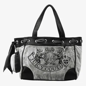 Juicy Couture Torba Daydreamer L. Duoble Hand Cotton/ PU Gre 