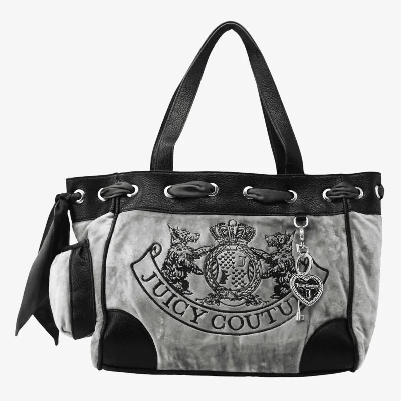 Juicy Couture Torba Daydreamer L. Duoble Hand Cotton/ PU Gre 