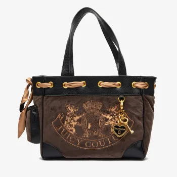 Juicy Couture Torba Daydreamer L. Duoble Hand Cotton/ PU Cho 