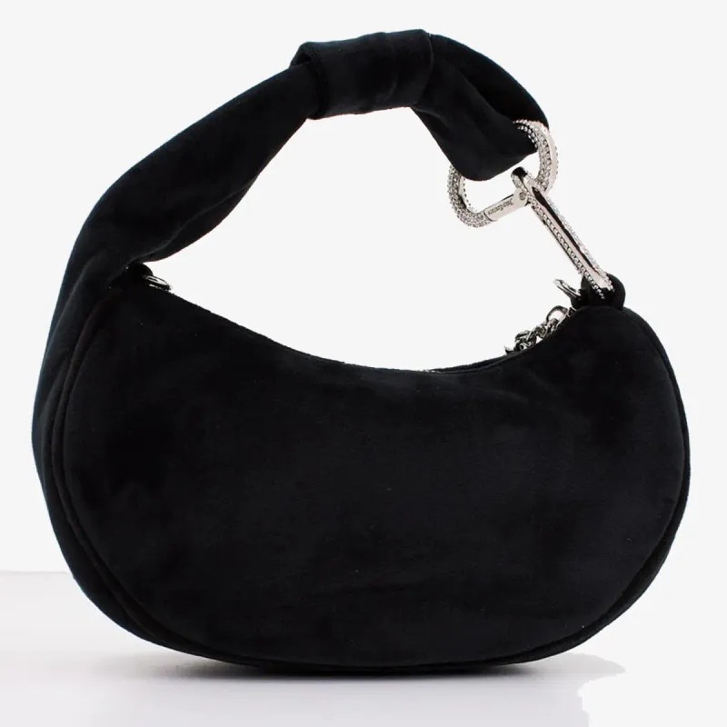 Juicy Couture Torbica Blossom Small Hobo Bag Polyester Black 