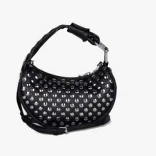 Juicy Couture Torba Blossom Studs S. Hobo PU Black 