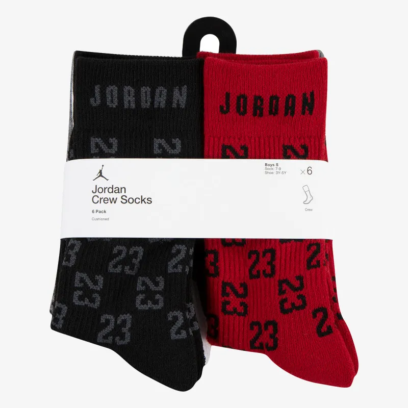 Nike Čarape JHN MONOGRAM ESSENTIAL 6PK CRE 