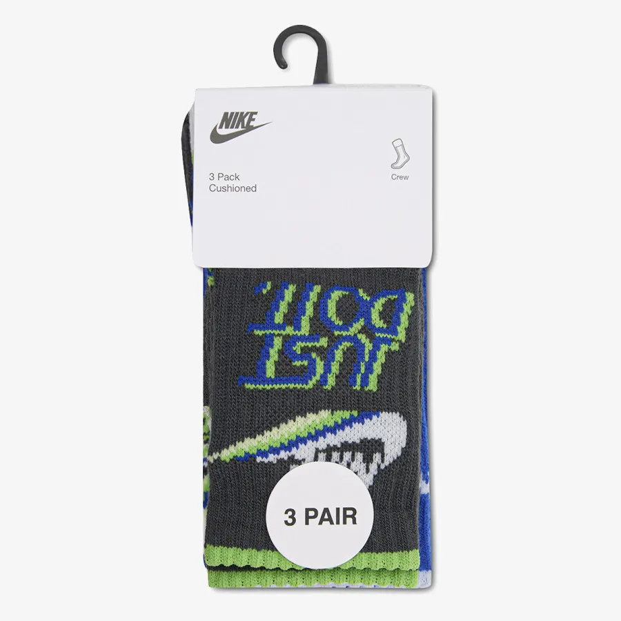 Nike Čarape NHB 3PK VICTORY LAP CREW SOCK 