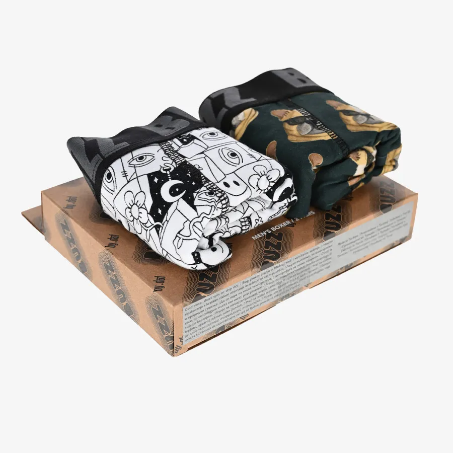 Buzz Bokserice MEN PRINTED BOXER 