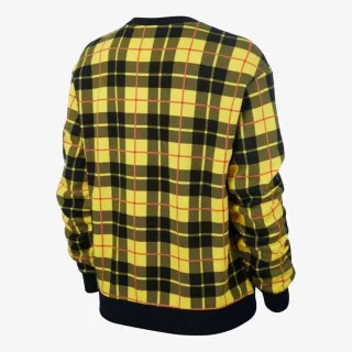 Nike Majica dugih rukava W NSW CREW FLC AOP PLAID 
