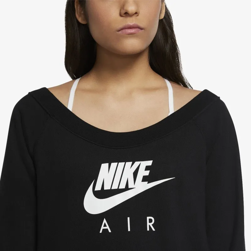 Nike Dukserica W NSW AIR CREW OS FLC 