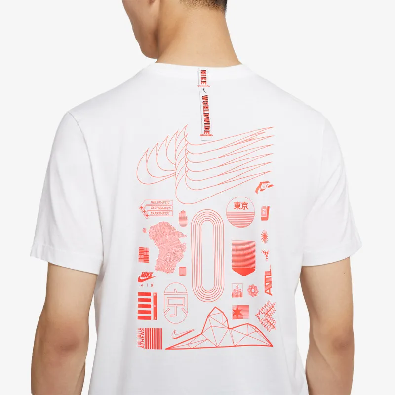 Nike Majica M NSW WORLDWIDE GLOBE SS TEE 