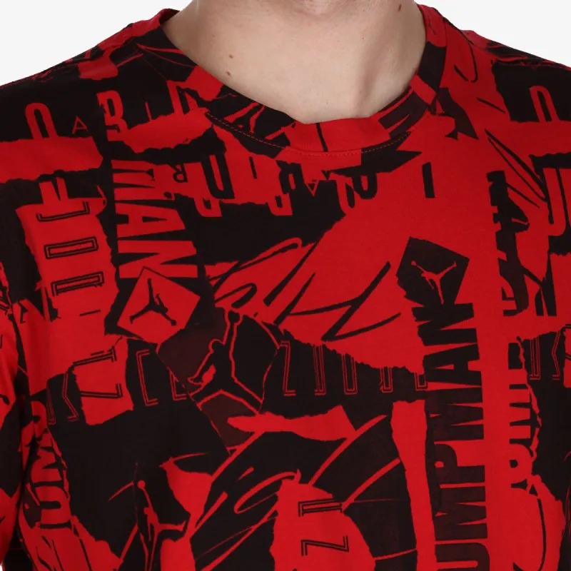 Nike Majica Jordan Jumpman Flight All-Over Printed Short-Sleeve 