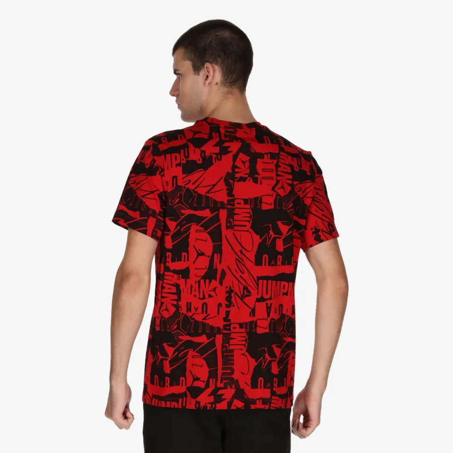 Nike Majica Jordan Jumpman Flight All-Over Printed Short-Sleeve 